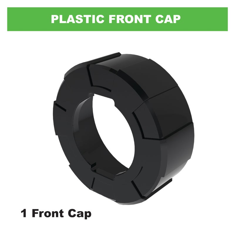 Albion Engineering Company 873-5 B-Line Plastic Front Cap for Albion B-Line Sausage Guns, Black - Image 2